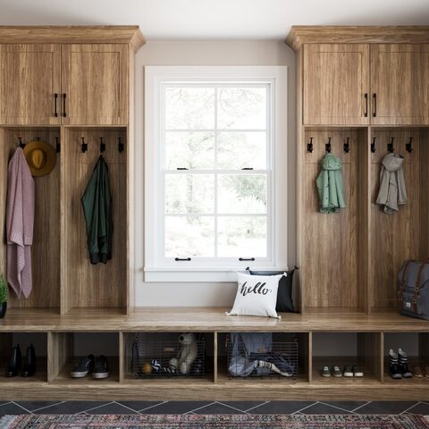 Entryway mudroom